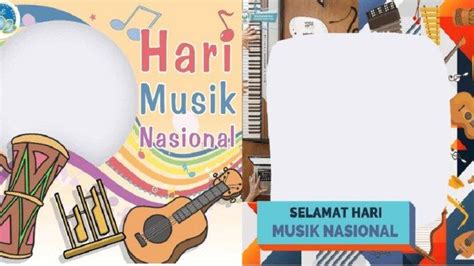 20 Link Twibbon Hari Musik Nasional 2024 Dilengkapi Dengan Cara Mudah