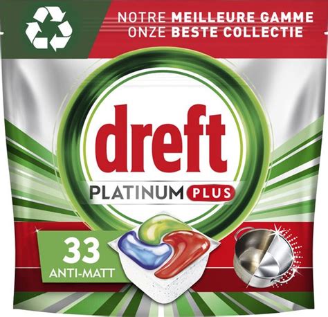 Dreft Platinum Plus All In One Vaatwastabletten Voordeelverpakking