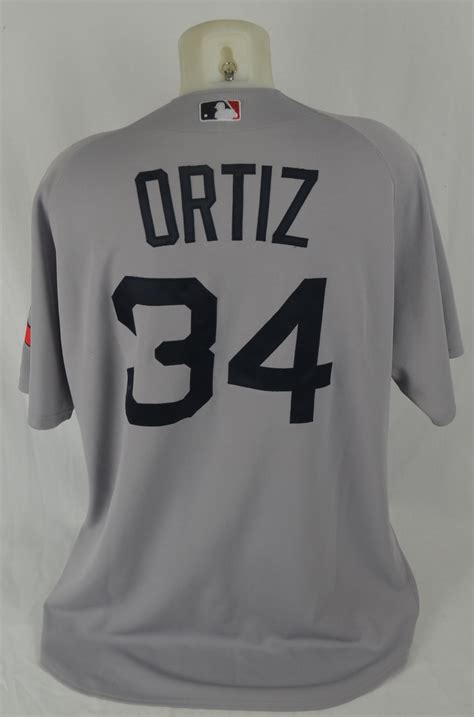 Lot Detail David Ortiz 2011 Boston Red Sox Professional Model Jersey