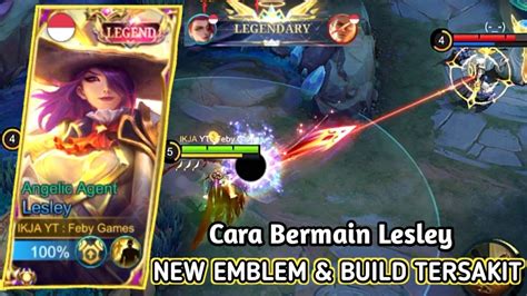 CARA BERMAIN LESLEY DI META SEKARANG NEW EMBLEM BUILD LESLEY