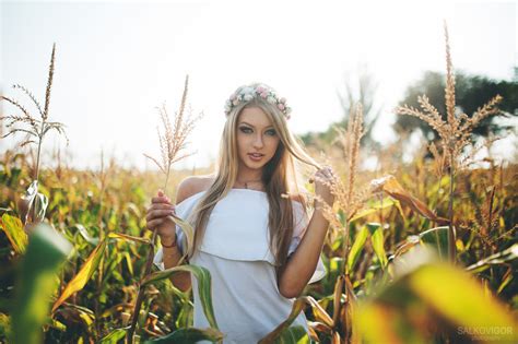 Wallpaper Sunlight Women Outdoors Blonde Photography Smiling