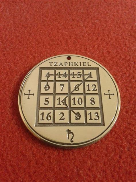 Magic Square Of Jupiter The Archangel Tzaphkiel Magic Squares