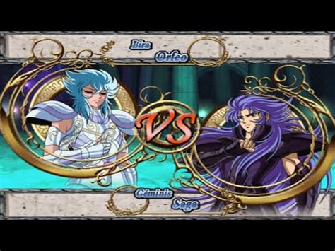 Saint Seiya Orfeo Vs Saga Espectro Youtube