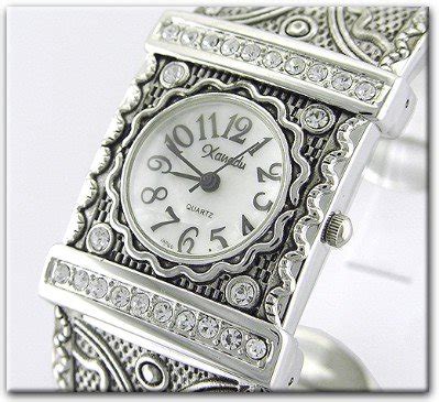 Antique Design Ladies Cuff Watch