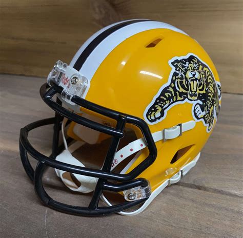 Hamilton Tiger Cats retro CFL Mini Football Helmet - 417 Helmets