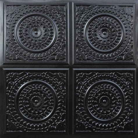 117 Black Glue Up Decorative Ceiling Tile