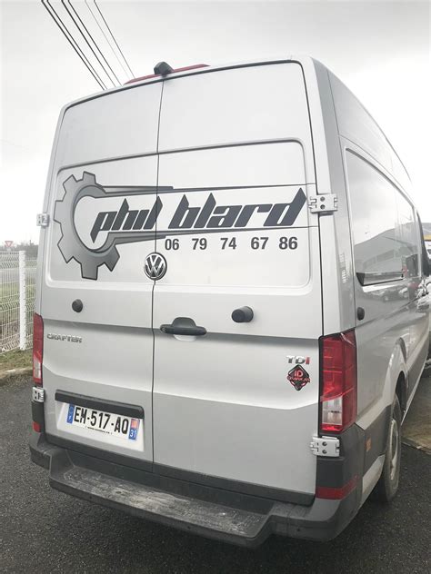 Marquage Camion Vw Crafter Soci T Phil Blard Id Factory