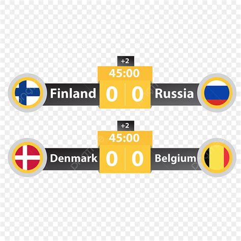 Finland Vs Russia Scoreboard Match Design In Euro Finland Vs