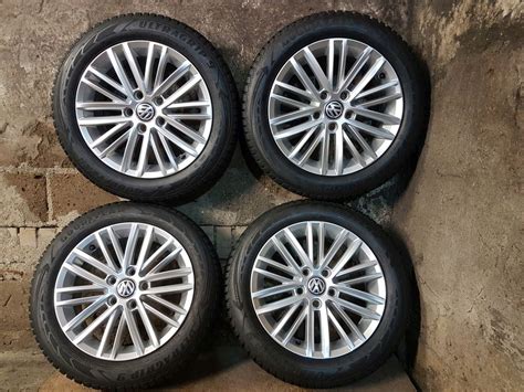 Felgi Oryginalne VW R16 5x112 6 5JX16H2 ET 46 Centr 57 1mm Nieznany Za