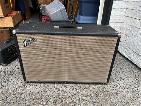 Blackface Fender Bassman Bandmaster X Speaker Cabinet Reverb