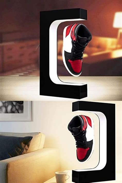 Levitating Shoe Display Stand – Magnetic Levitation Shoe Stand with LED ...