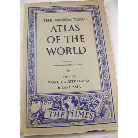 The Times Atlas Of The World Mid Century Edition Five Volume Set