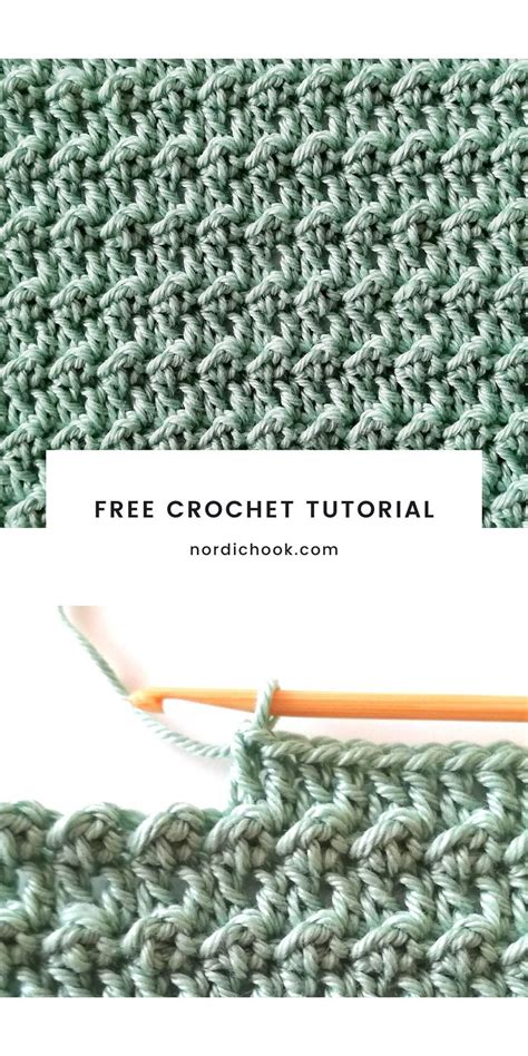 Floret Stitch Nordic Hook Free Crochet Stitch Tutorial Artofit