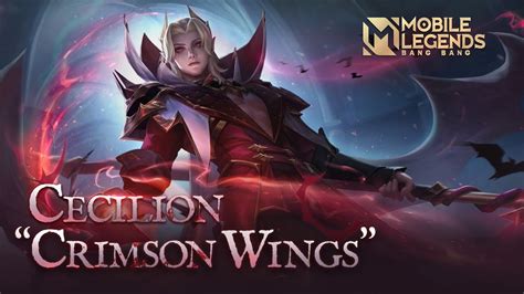 New Collector Skin Cecilion Crimson Wings Mobile Legends Bang