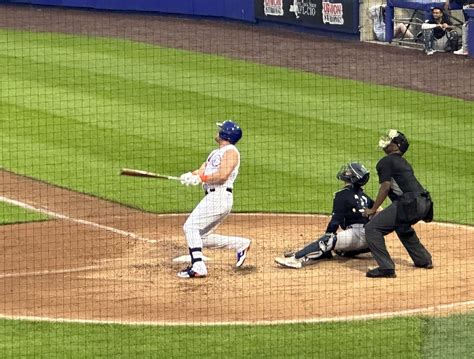 No Sleeves No Problem Syracuse Mets Player Luke Voits Fashion Choice