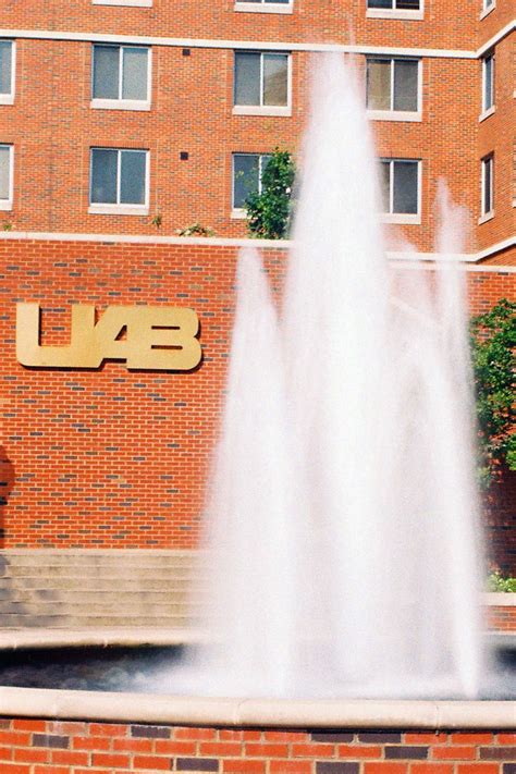 A Fountain Scene On The Campus Of Uab Photo Ross Callaway Uab The