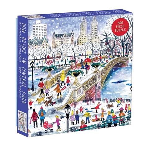 Michael Storrings Bow Bridge In Central Park Piece Jigsaw Puzzle