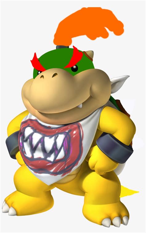 Giga Bowser Jr - Mario Bros Bowser Jr Transparent PNG - 1727x2634 ...