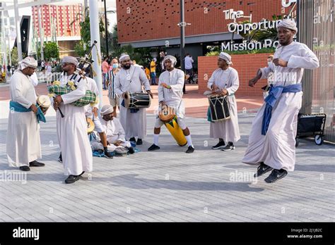 Khaleeji Band Preforming On Expo 2020 Dubai Stock Photo Alamy