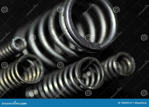 Coil spring stock photo. Image of abstract, metal, springy - 16840510