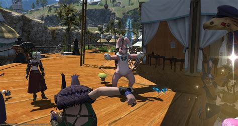 Official FFXIV Girls Only On Twitter Look At That Bunny Dancing