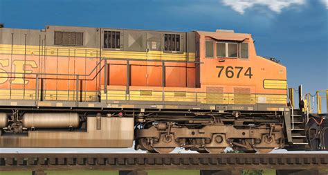 BNSF ES44DC 7650-7743 H2 - Virtual Railroad Mods