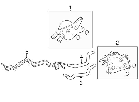 Toyota Automatic Transmission Oil Cooler Tube C