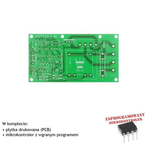 Regulator Wentylatora Z Silnikiem Klatkowym PCB I Mikroprocesor Do