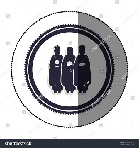 Three Wise Men Stock Vector (Royalty Free) 561276187 | Shutterstock