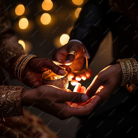 Premium AI Image | Captivating Images of an Indian Wedding A Cultural ...