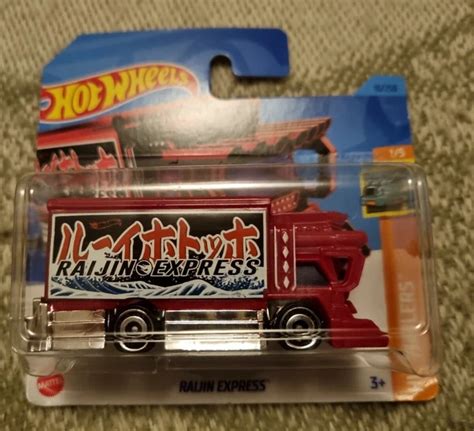 HOT WHEELS RAIJIN Express Treasure Hunt Red HW Haulers EUR PicClick FR