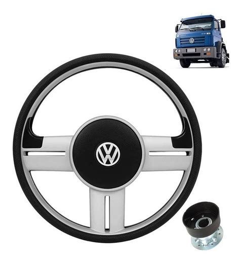 Volante Esportivo Para Vw Titan C Cubo Mod Saveiro Surf Mercado Livre