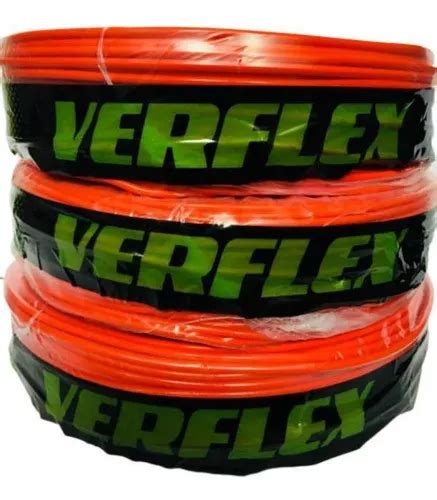 Rollo De Cable Flexible De 2 5 Mm Con 100 Metros Verflex Red MercadoLibre