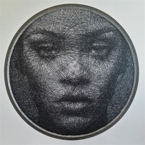 String Art Portrait Custom Portrait Wall Art Rihanna - Etsy