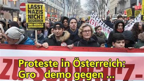 Proteste In Sterreich Gro Demo Gegen Kurz Regierung Tagesschau De