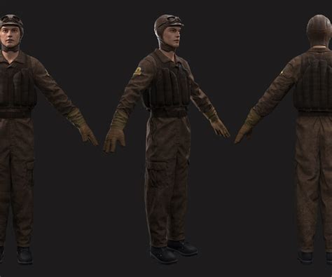 ArtStation - WW2 Kamikaze Pilot Uniform / Marvelous Designer / Clo 3D ...