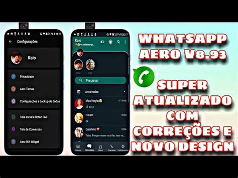 Whatsapp Aero V Atualizado Corre Es Fun Es Extremas Design