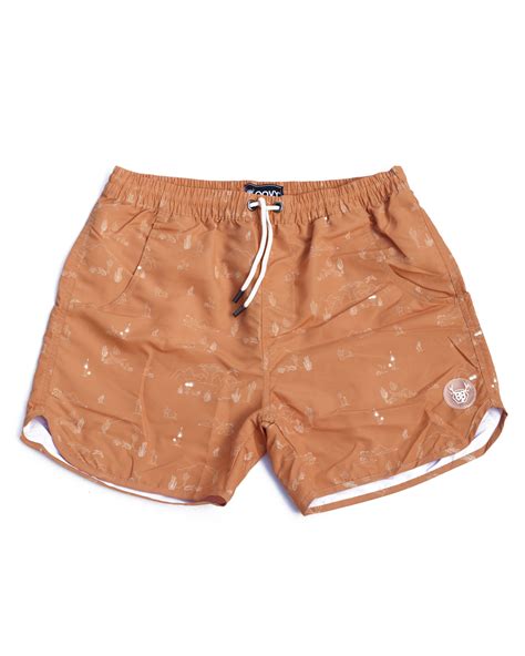 Oovy Mens Desert Boardshorts Father Son Boardshorts