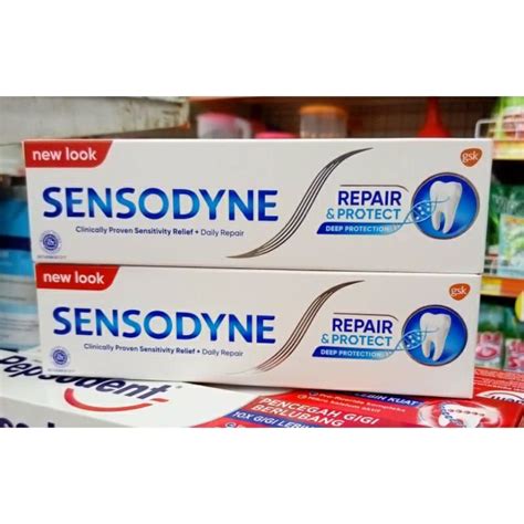 Jual Shopee Mall Sensodyne Repair And Protect 100 Gr 100 Original Exp 2024 Shopee Indonesia