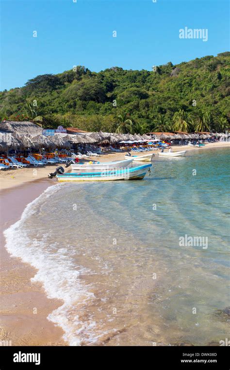 Isle De Ixtapa Ixtapa Island Zihuatanejo Guerrero Mexico Stock