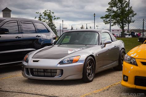 Silver Honda S2000 On Slicks At Slammedenuff Chicago BenLevy