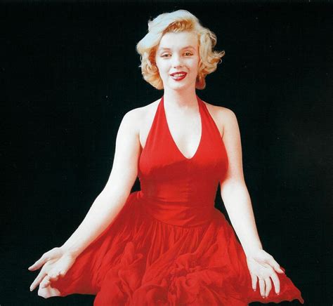 Marilyn Monroe Marilyn Monroe Photos Red Dress Marilyn Monroe