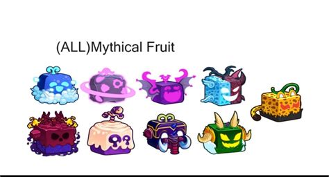 Blox Fruit (ALL)Mythical Fruit, Video Gaming, Gaming Accessories, In-Game Products on Carousell