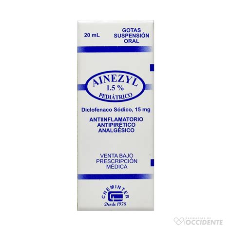 Ainezyl Pediatrico Gotas Ml Farmacias De Occidente