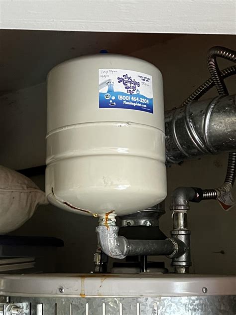 Question About Replacing Hot Water Heater Expansion Tank R Plumbing