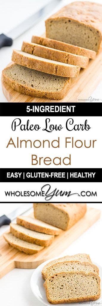 Low Carb Bread Recipe Almond Flour Bread Paleo Gluten Free This