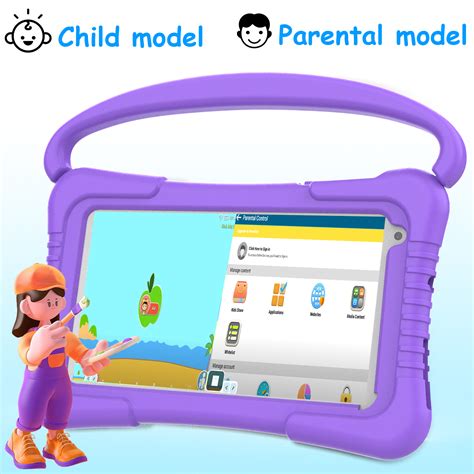 7 inch Kids Tablet, Android 11, 2GB RAM, 32GB ROM, WiFi, Bluetooth ...