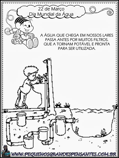 Atividades Do Dia Da Agua Educação Infantil BRAINCP