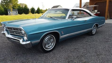 1967 Ford Galaxie 500 2 Door HardTop Fastback 390 Automatic Torquoise