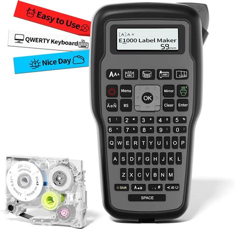 Amazon Handheld Label Maker Machine With Keyboard E Pro